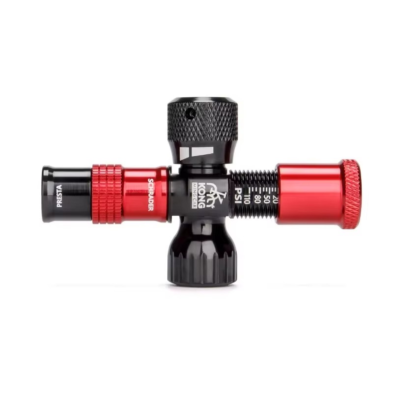 Mountain Biking In French - CO2 Bike Tire Inflator Quick Inflate
