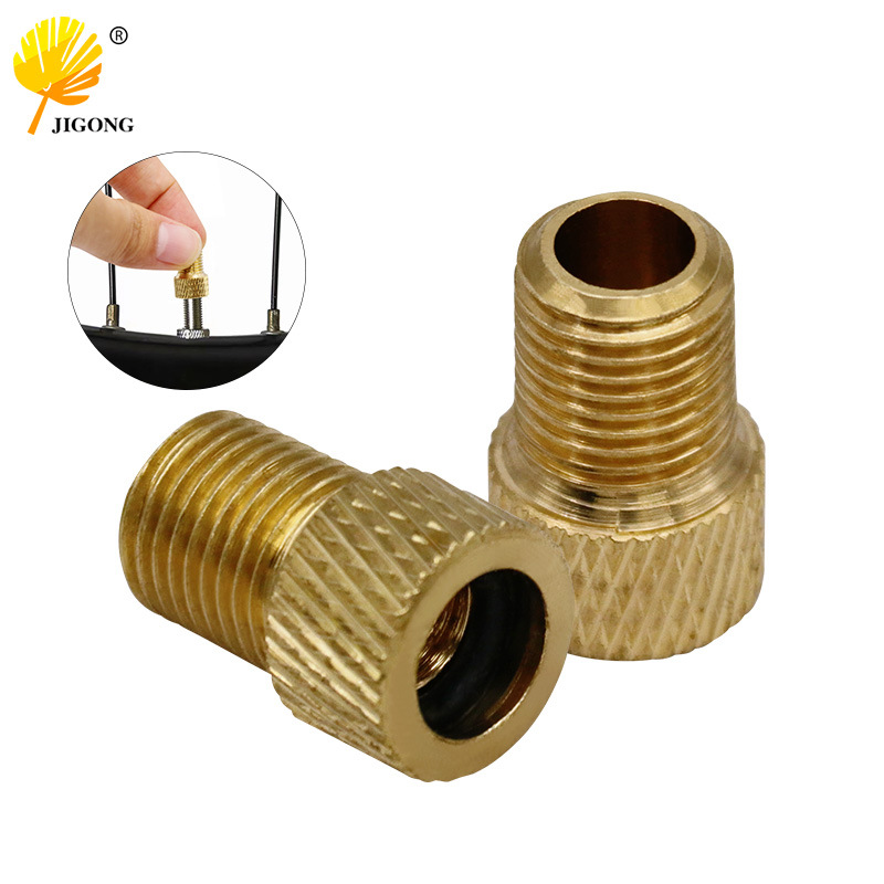 Mountain Biking In French - Bicycle valve French nozzle adapter head,