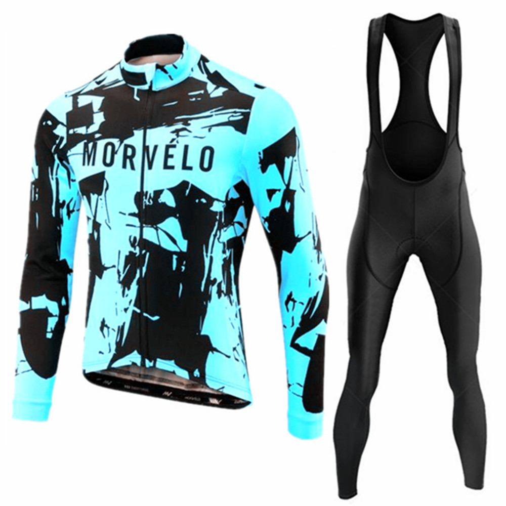 Mountain Biking Long Sleeve Shirt - Morvelo 2026 Autumn Cycling Jersey Sets
