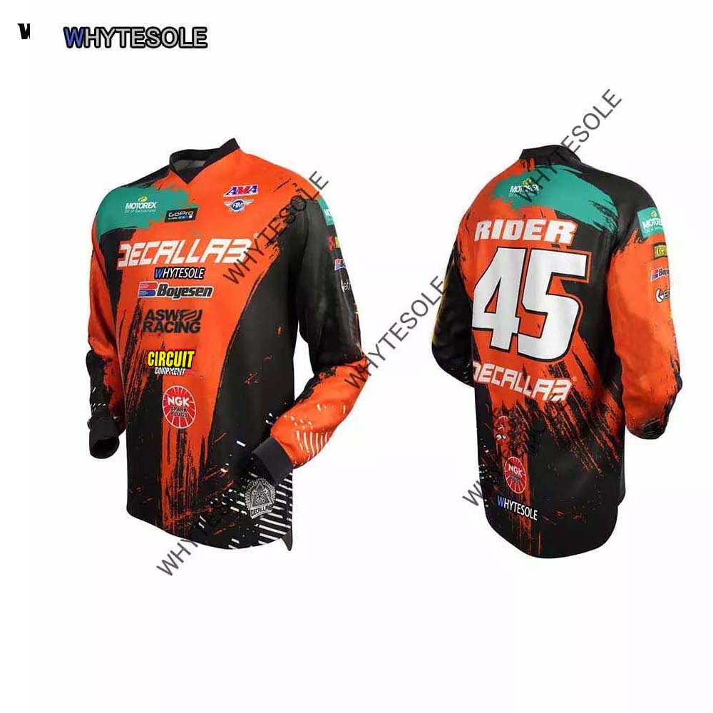 Mountain Biking Videos - 2023 Custom Moto MTB Motocross Jersey
