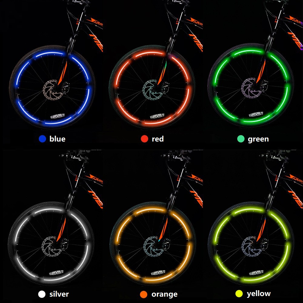 Bicycle Tire Reflective Sticke - Mountain Biking Quotes 评论和价格