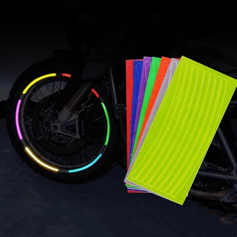 Bicycle Tire Reflective Sticke - Mountain Biking Quotes 评论和价格
