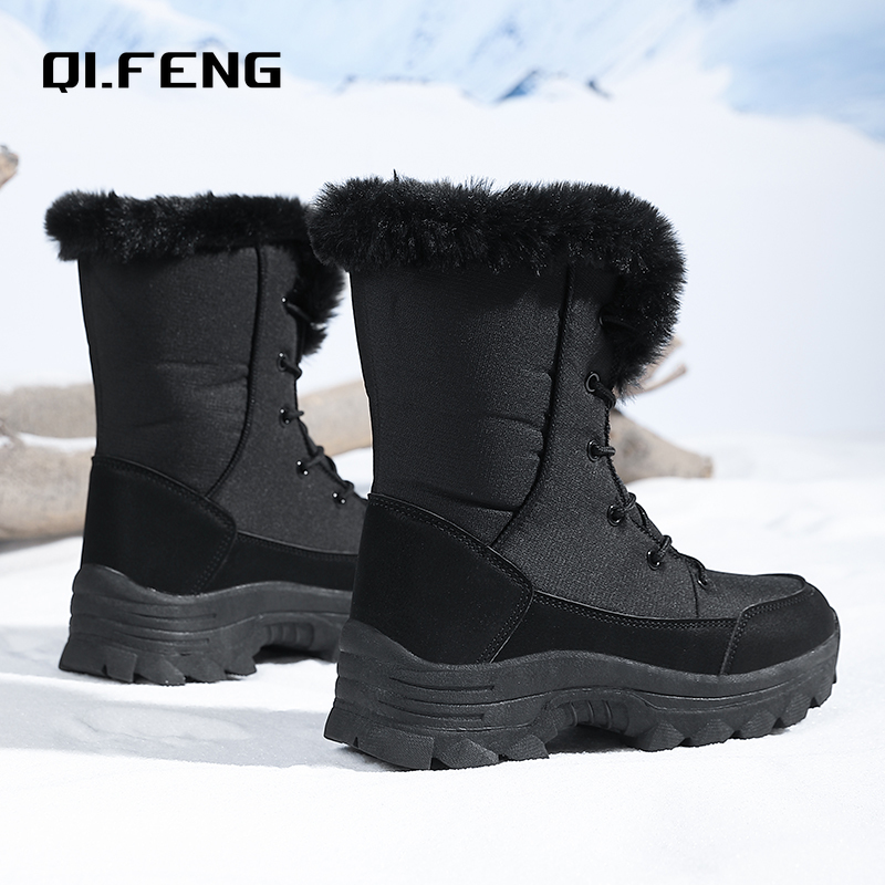 Snow Boots High Top Women's Sh - Men'S Mountain Biking Shoes 评论和价格