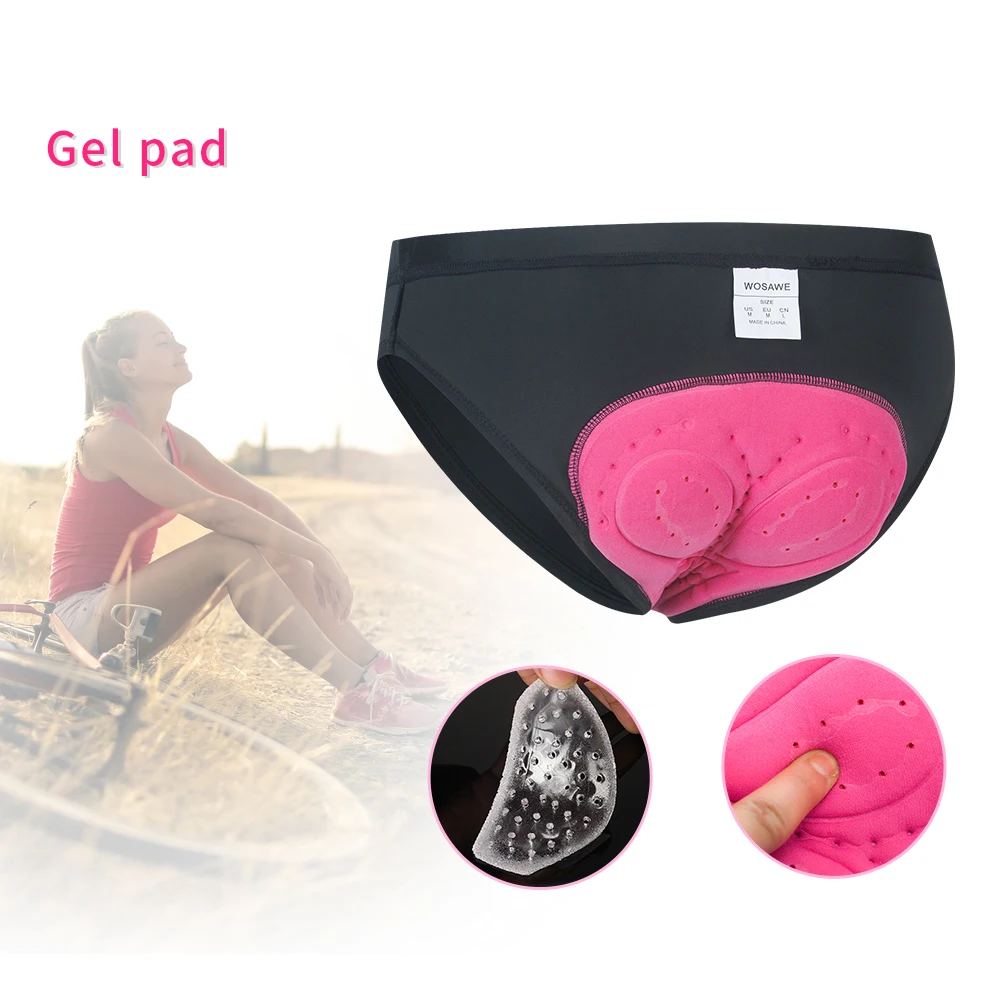 Women Cycling Underwear 3D Pad - Mountain Biking Sport 评论和价格