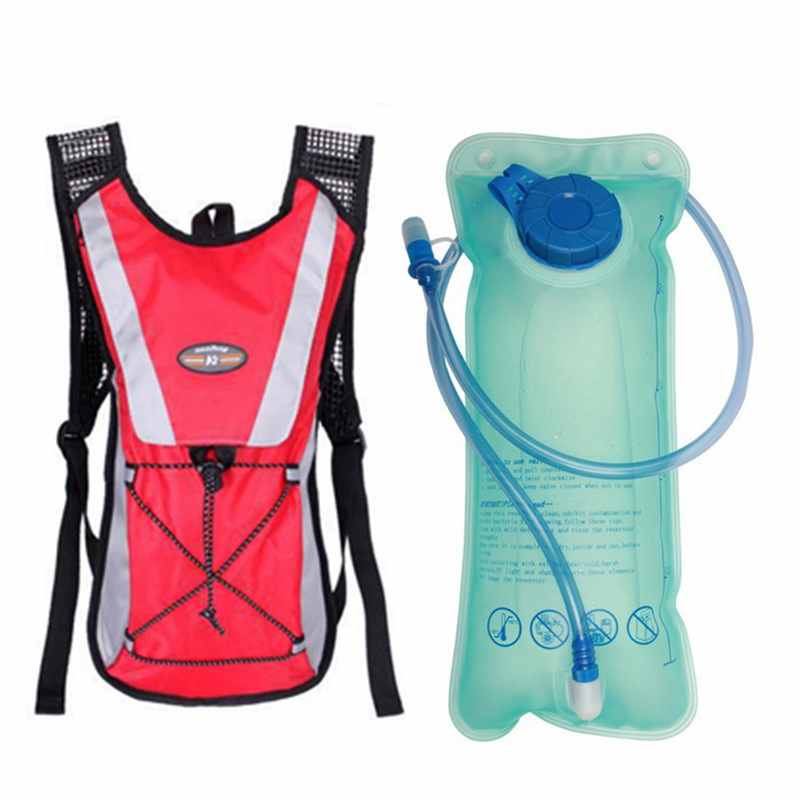 Bicycle Bag With 2L Water Bag  - Mountain Biking Backpack 评论和价格