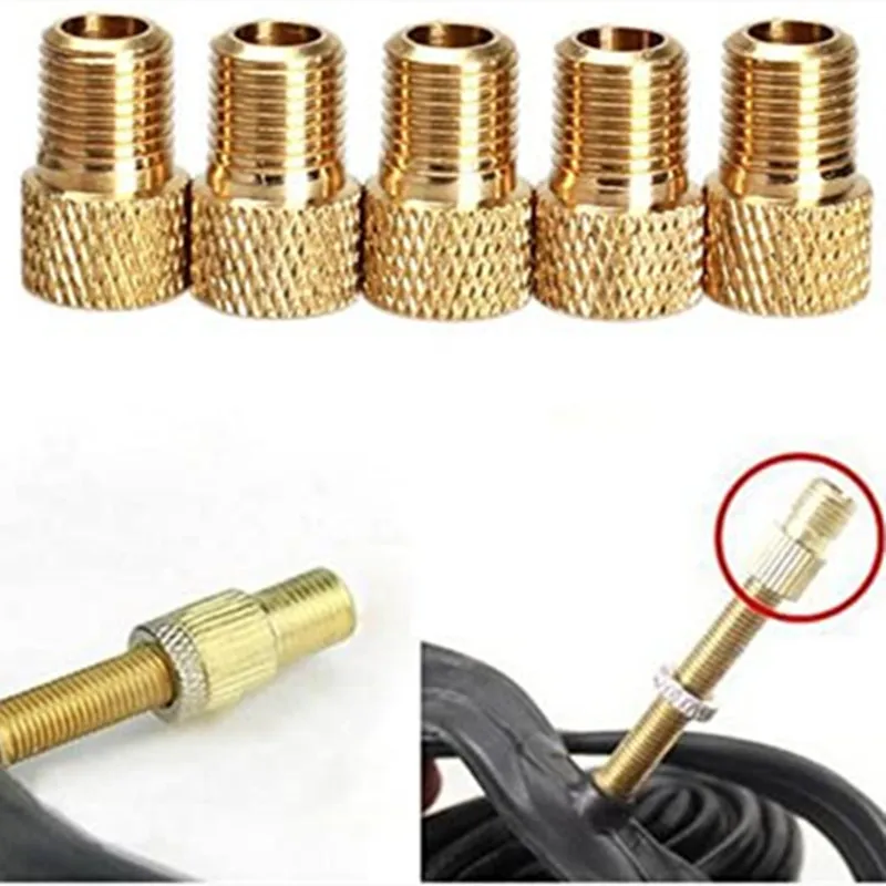 10PCS bicycle valve adapter ca - Mountain Biking In French 评论和价格