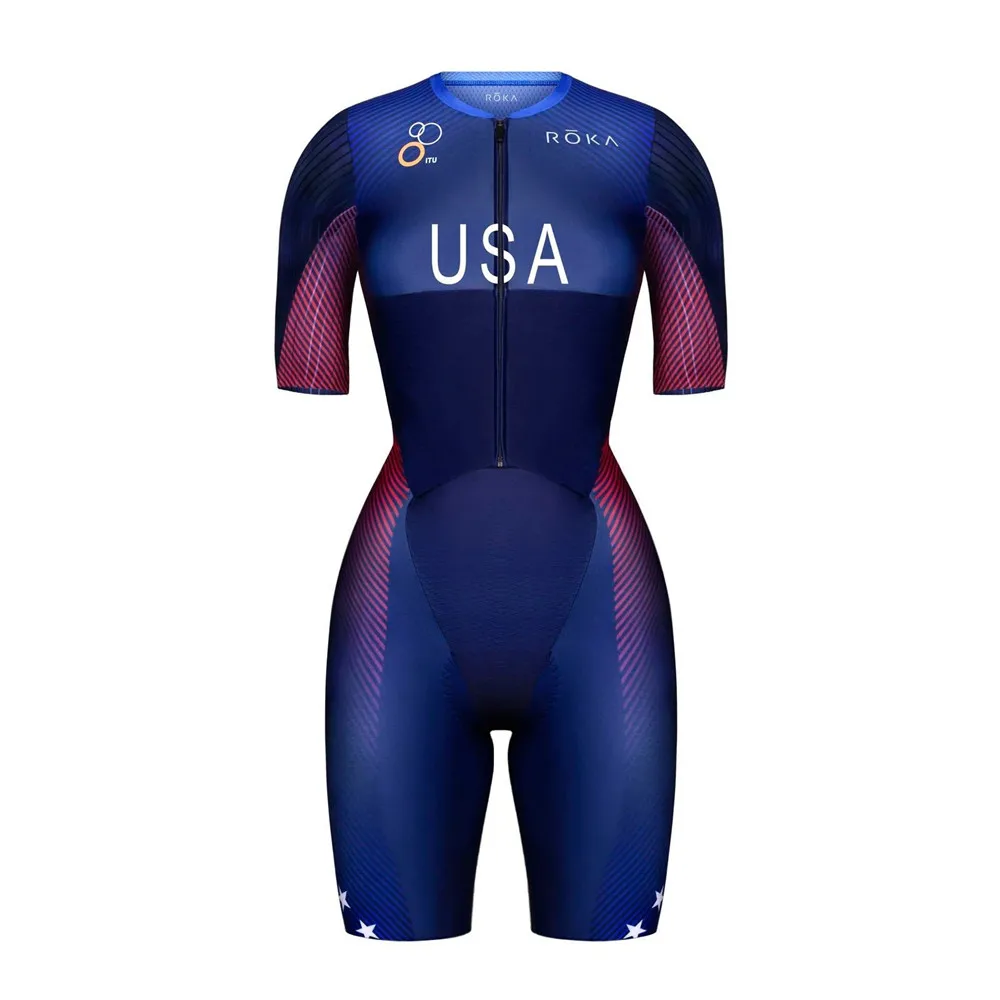 Roka Women's Short Sleeve Tris - Mountain Biking Jumps 评论和价格