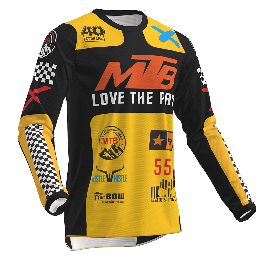 Mtb Racing Jerseys Mountain Bi - Mountain Biking Long Sleeve Shirt 评论和价格