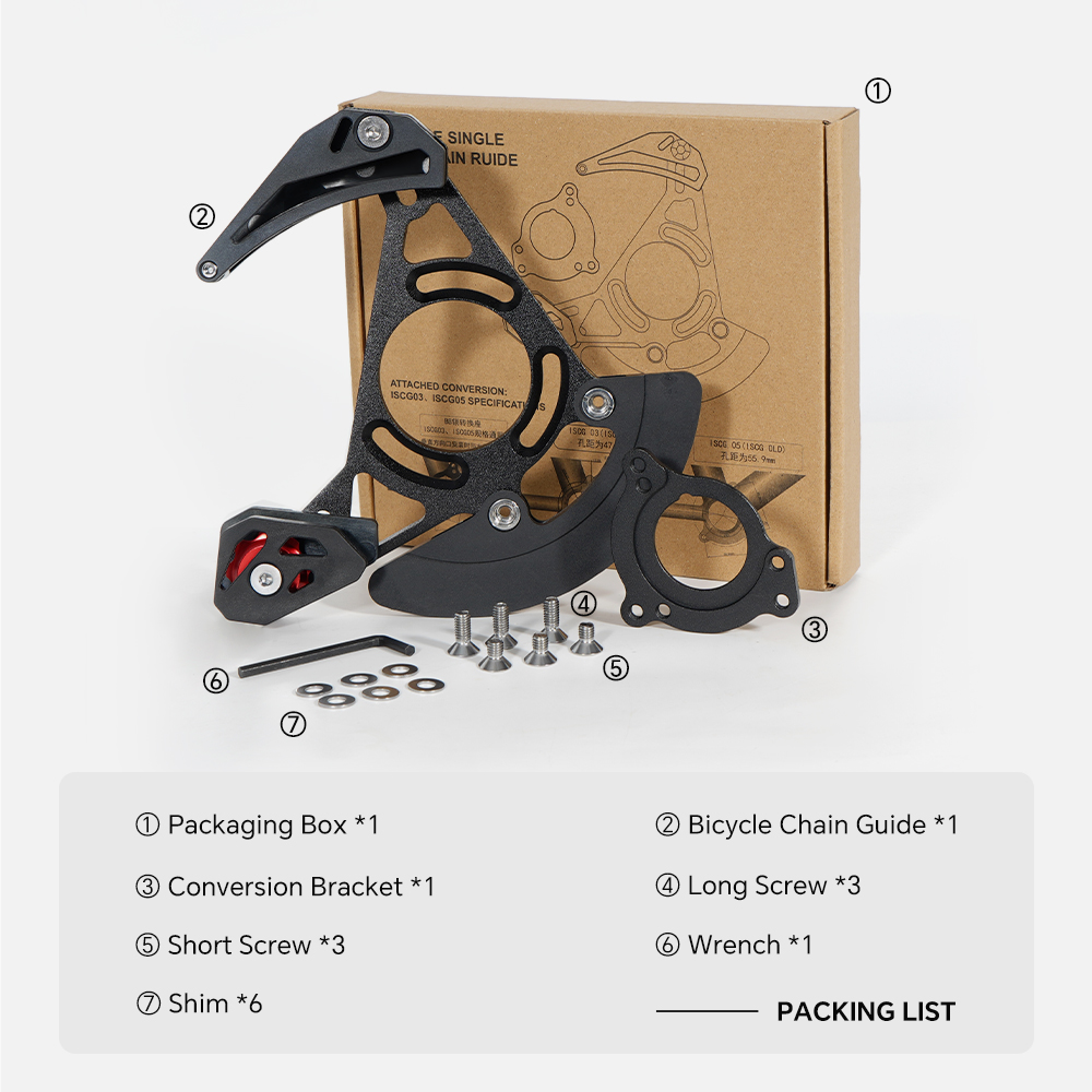 TOSEEK Chain Guides MTB Bicycl - Chain Guide Iscg 评论和价格