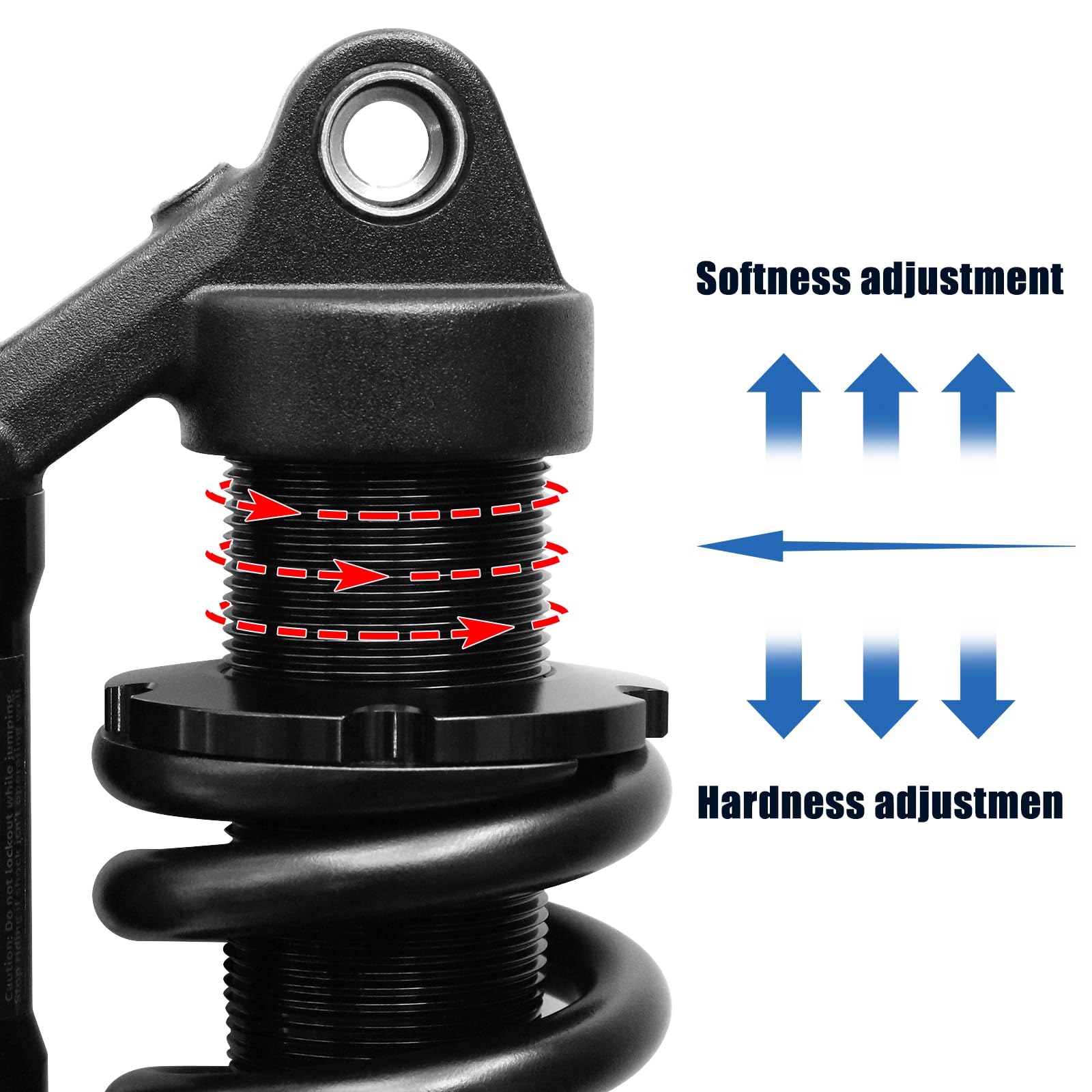 Adjustable Air Coil Rear Shock - Mountain Biking Downhill 评论和价格