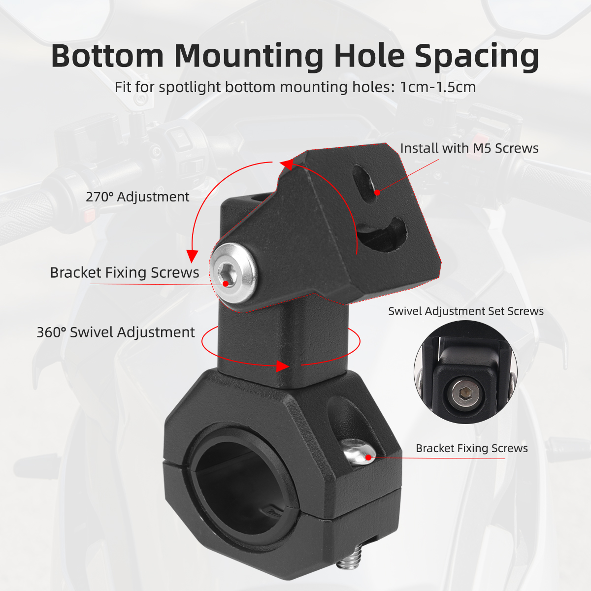 1/2X Universal Motorcycle LED  - Mountain Biking Las Vegas 评论和价格