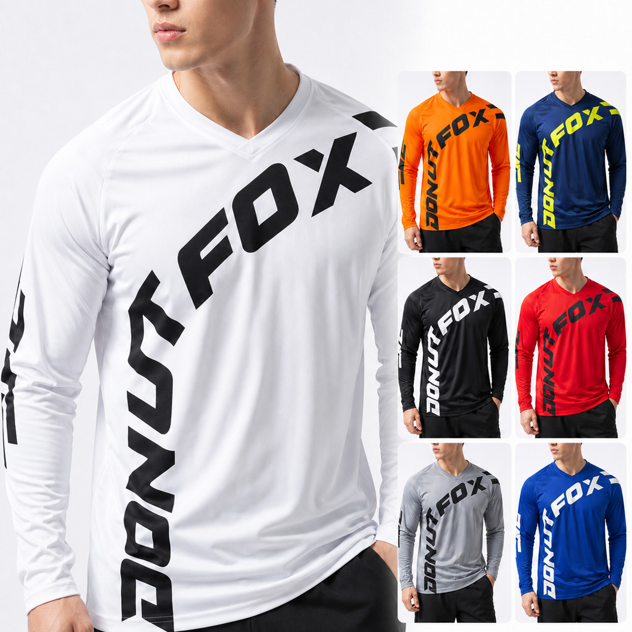 Men Outdoor Recreation MTB Lon - Mountain Biking Long Sleeve Shirt 评论和价格