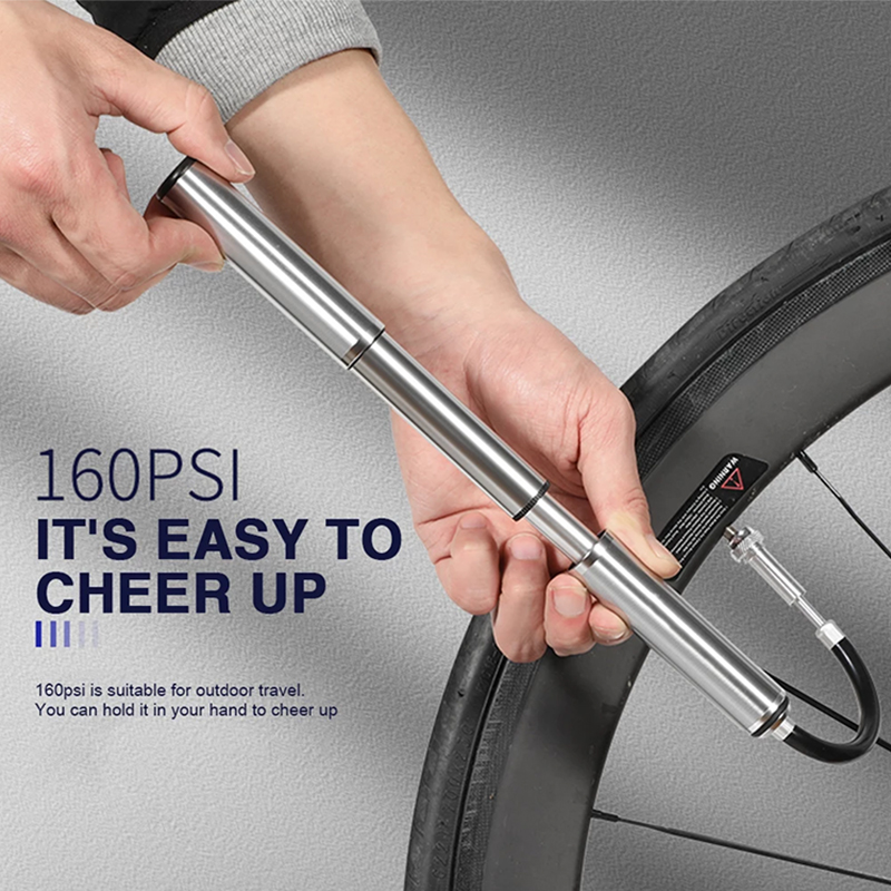 ENLEE Bicycle Pump Portable Pu - Mountain Biking In French 评论和价格