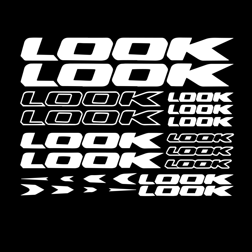 LOOK Bike Frame Vinyl Sticker  - Mountain Biking Quotes 评论和价格