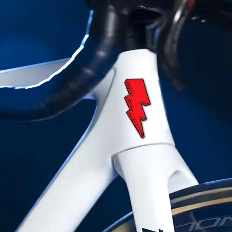 1pcs Lightning Stickers Bicycl - Mountain Biking Quotes 评论和价格