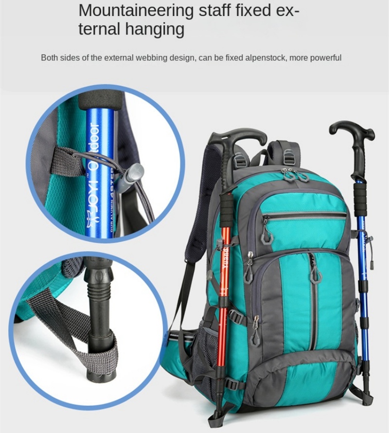 50L Camping Backpack Large Cap - Men'S Mountain Biking Shoes 评论和价格