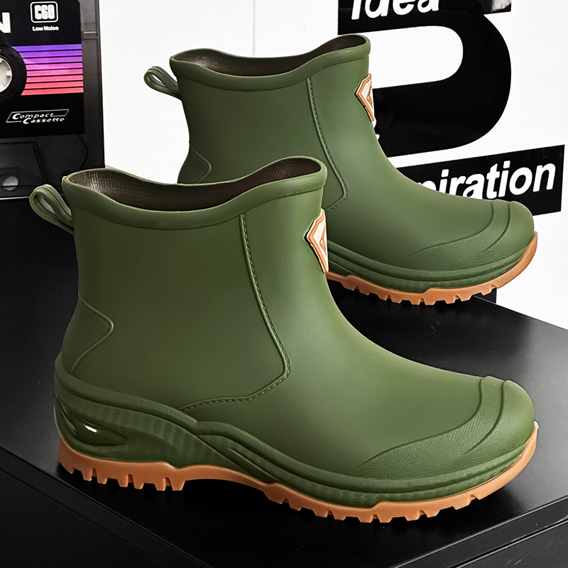 Men's Rain Boots Outdoor Wear- - Men'S Mountain Biking Shoes 评论和价格