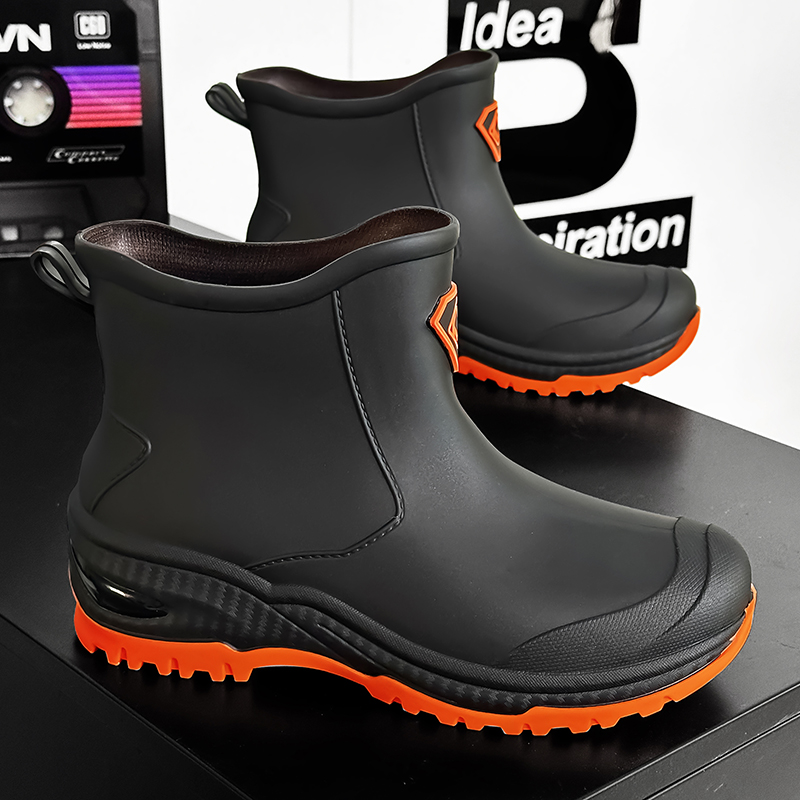 Men's Rain Boots Outdoor Wear- - Men'S Mountain Biking Shoes 评论和价格
