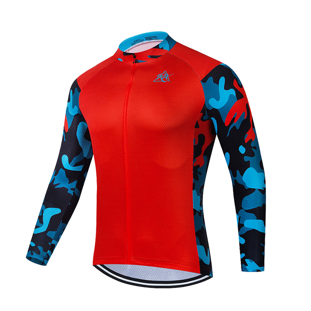 Long Sleeve Cycling Jersey Men - Mountain Biking Long Sleeve Shirt 评论和价格