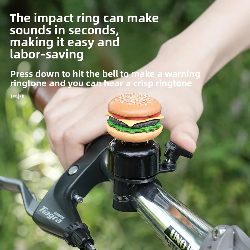 Bicycle Bell Horn Burger Frenc - Mountain Biking In French 评论和价格