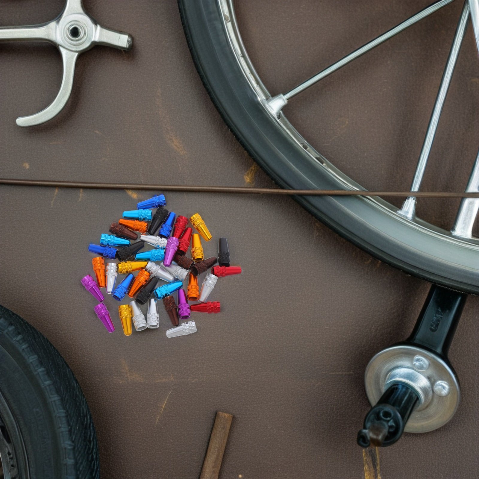 40Pcs French Valve Bike Caps D - Mountain Biking In French 评论和价格
