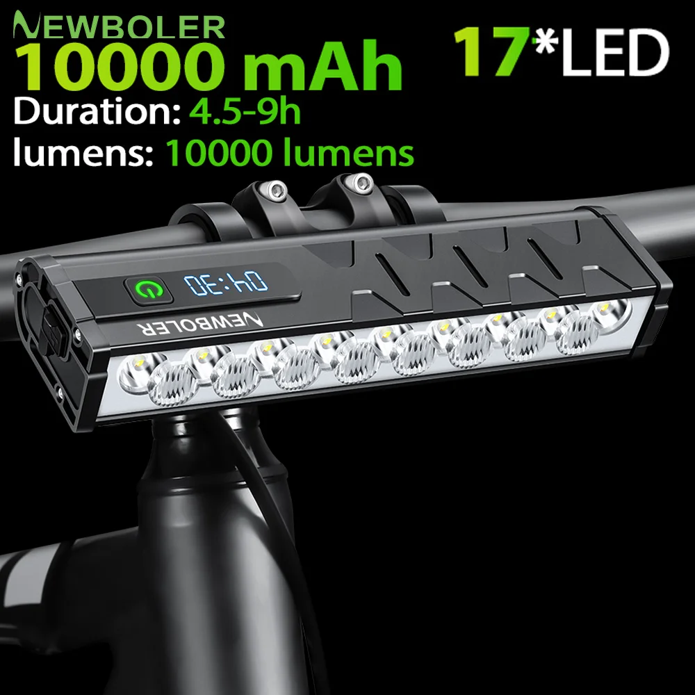 10000mAh Bicycle Light 17 LED  - Mountain Biking Backpack 评论和价格