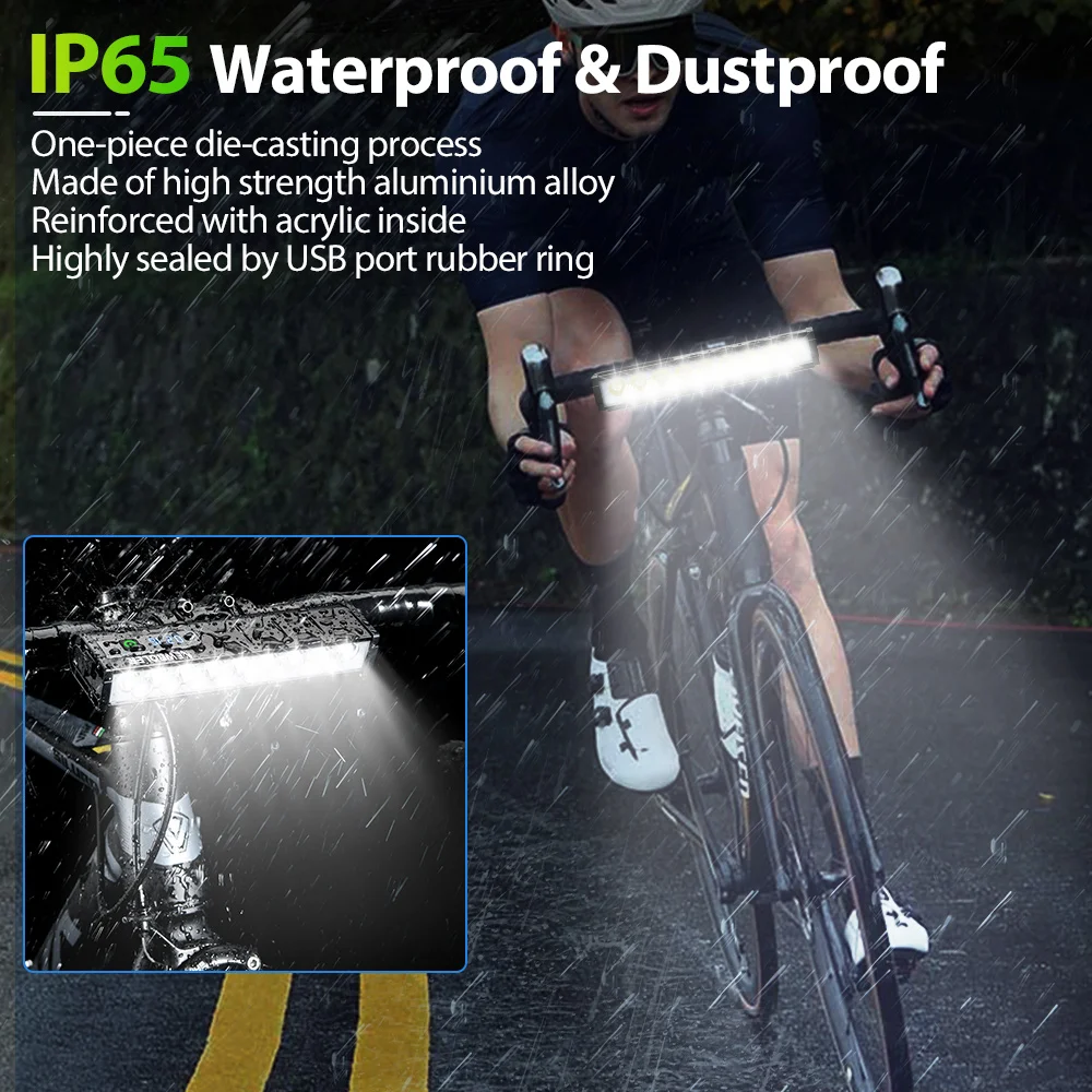10000mAh Bicycle Light 17 LED  - Mountain Biking Backpack 评论和价格
