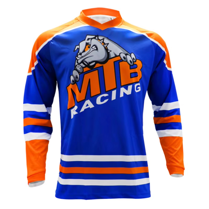 Long Sleeve MTB Racing Jersey  - Mountain Biking Downhill 评论和价格